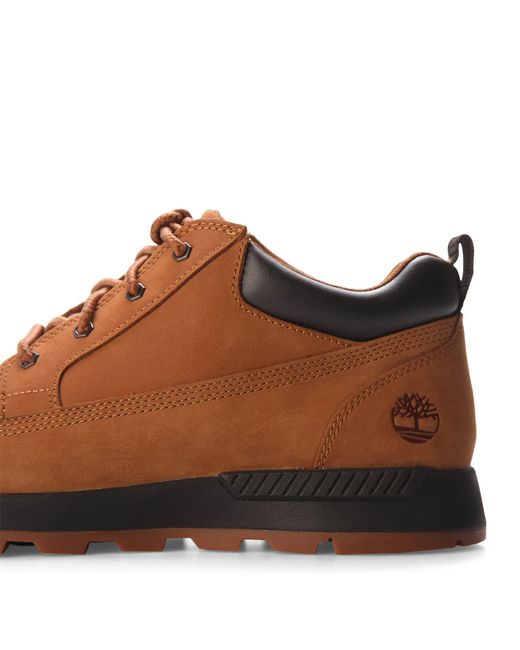 Timberland Brown Killington Trekker Low Nubuck Boots for men