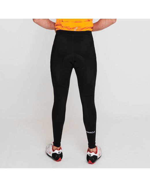 Pinnacle Black Cycling Tights for men