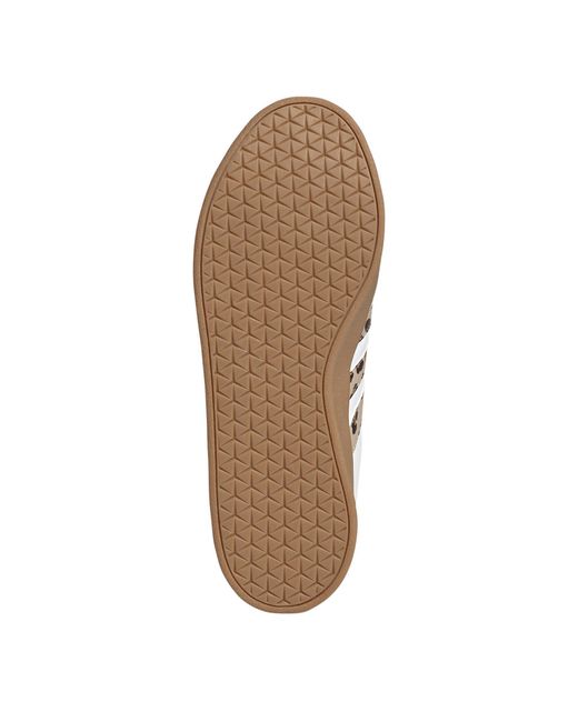 Adidas White Vl Court Base Shoes