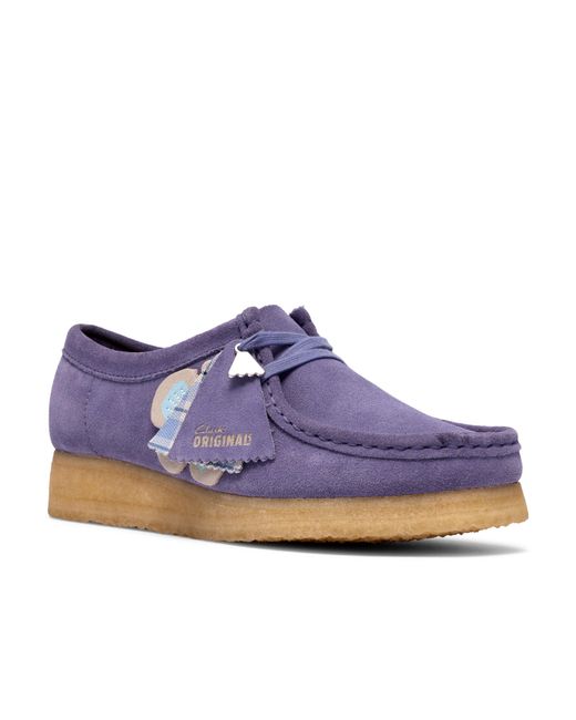 Clarks Blue Moc Toe Formal Shoes