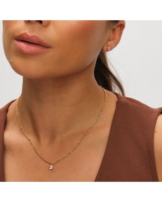 Inicio Blue 14K Plated Opal Stone Pendant Set