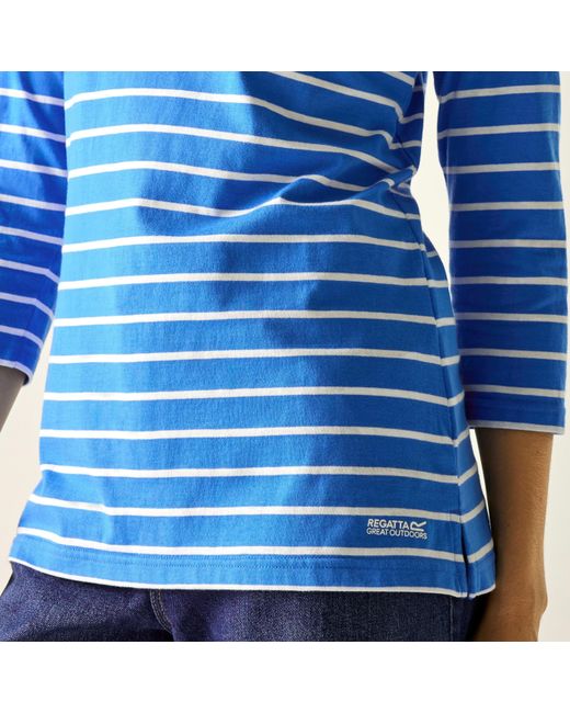 Regatta Blue Baylette Ii Upf 30+ T-Shirt