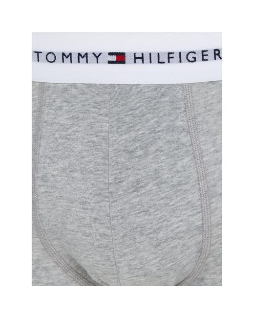 Tommy Hilfiger White 3-Pack Logo Waistband Trunks for men