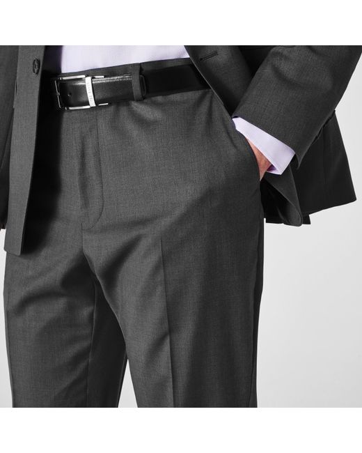 Ted Baker Gray Irvine Trousers for men