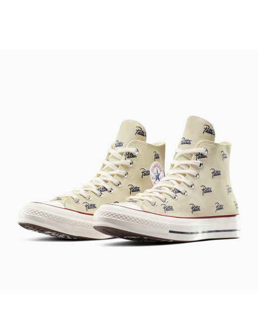Converse White Adults Chuck 70 Hi Natural Ivory Canvas High-Top Trainers