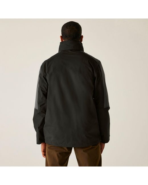 Regatta Black Defender Iii Waterproof 3 for men