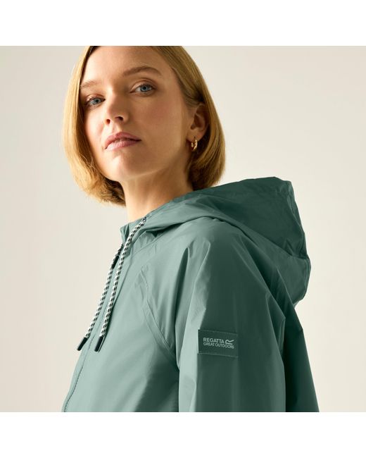 Regatta Green Brindel Pack-It Waterproof Isolite Jacket