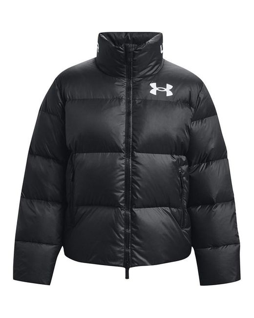 Under Armour S Armor Down Puffer Performance Jacket Black Xs