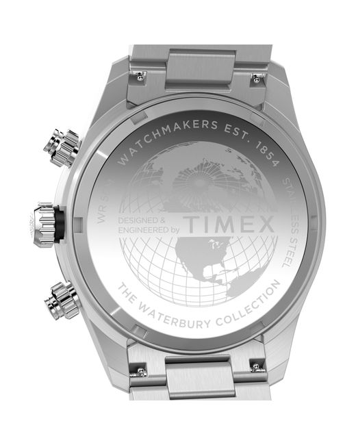 Timex Metallic Waterbury Analogue Quartz Watch for men