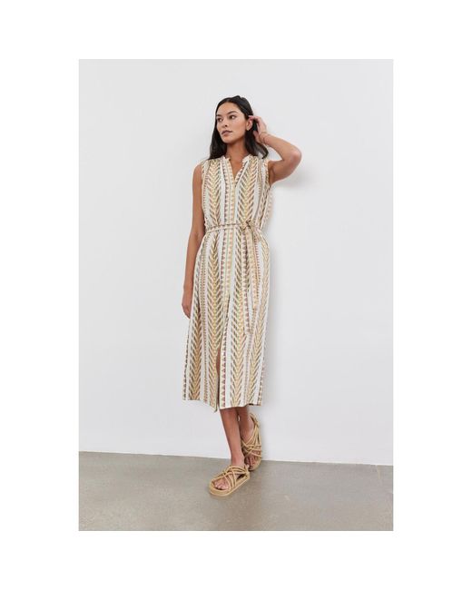 Velvet By Graham & Spencer White Shift Dress