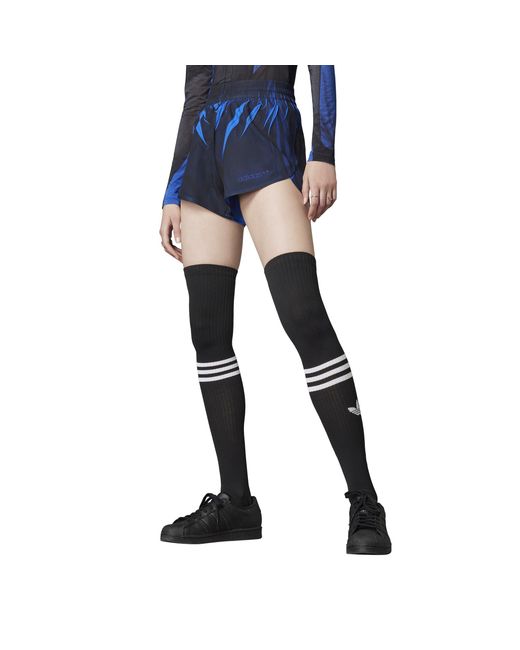 Adidas Originals Blue Streamlined One Piece Swimsuit