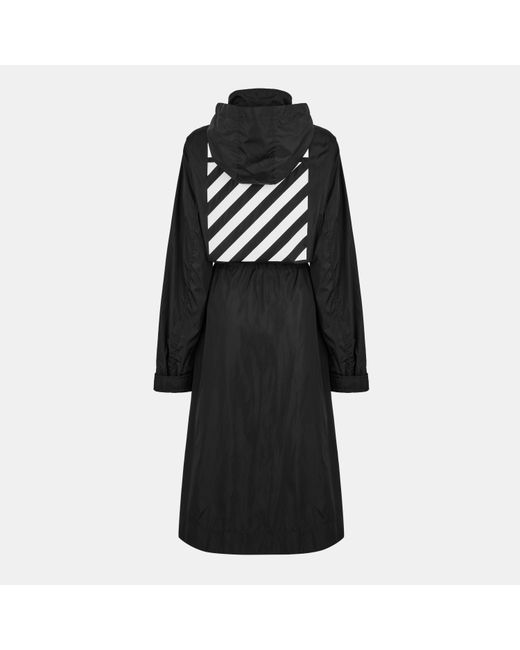 Off-White c/o Virgil Abloh Black Oversized Insulated Short Puffer Jacket
