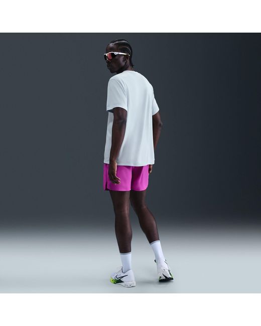 Nike White Wint Miler Tee Sn54 for men