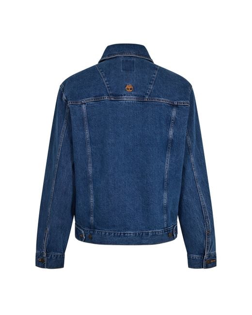 Timberland Blue Denim Jacket for men