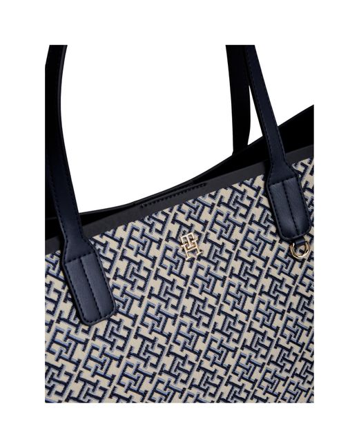 Tommy Hilfiger Gray Tote Bag
