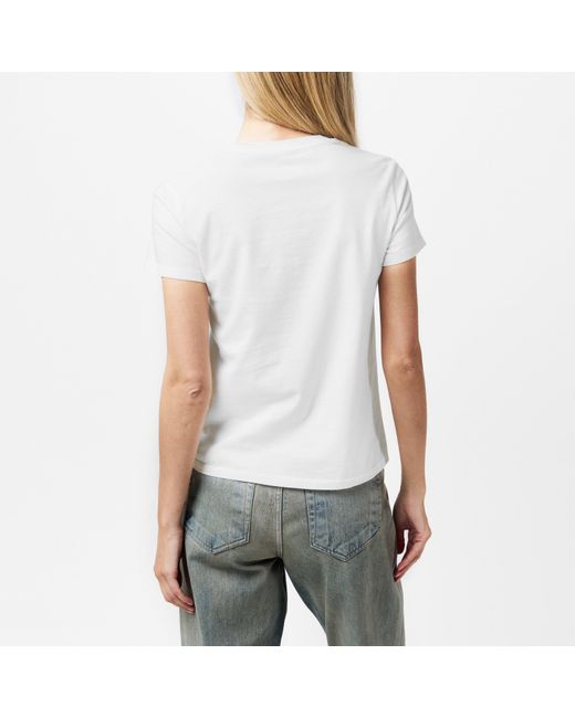 Levi's White Print T-Shirt