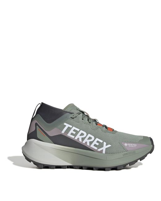 Adidas Gray Terrex Agravic Gtx Trail Running Shoes