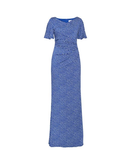 Gina Bacconi Blue Kasia Jersey Maxi Dress