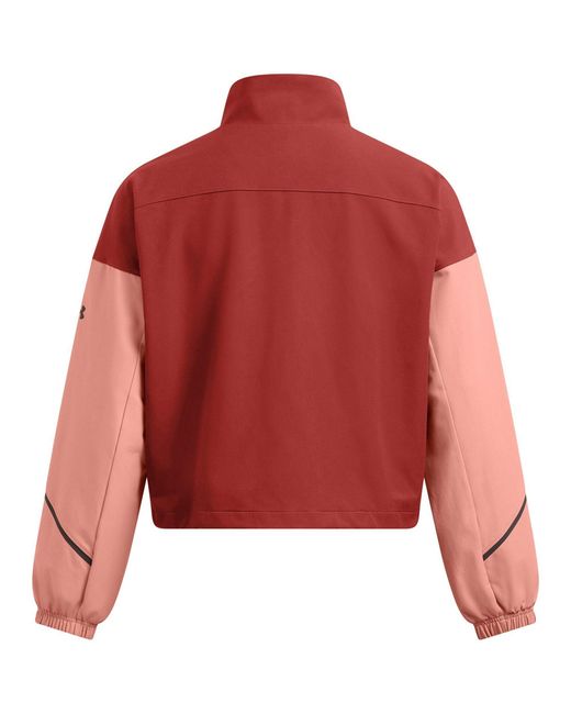 Under Armour Red Unstoppable Moisture-Managing Performance Training Jacket