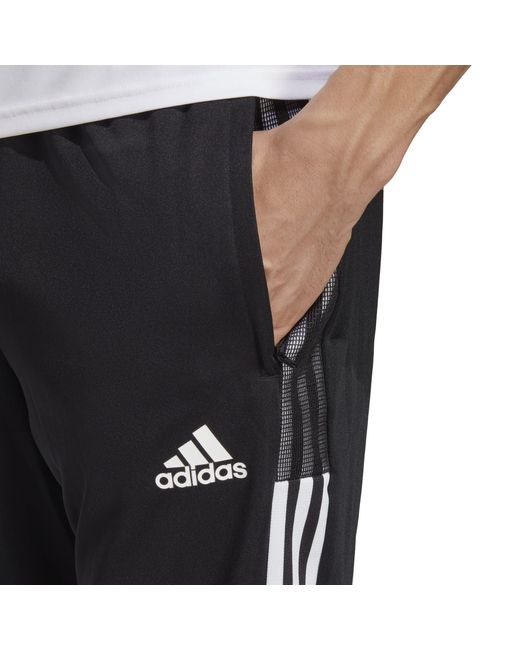 Adidas Black Trio 21 Tracksuit Bottoms for men