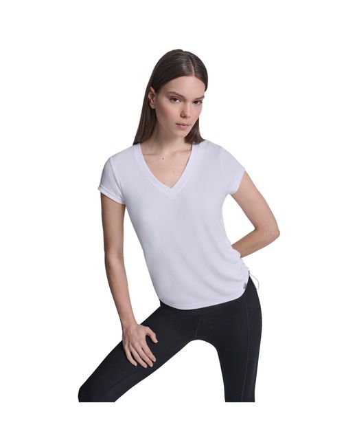 DKNY Purple Slim Fit T-Shirt