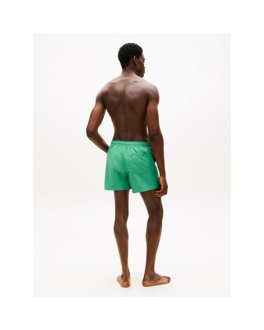 Tommy Hilfiger Green Tj Medium Drawstring Swim Shorts for men