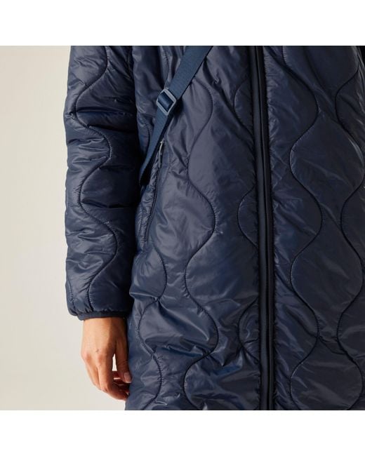 Regatta Blue Triea Water-Repellent Lightweight Quilted Jacket
