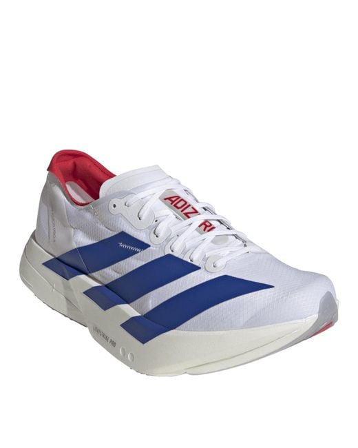 Adidas Blue Adizero Adios Pro 4 Shoes for men