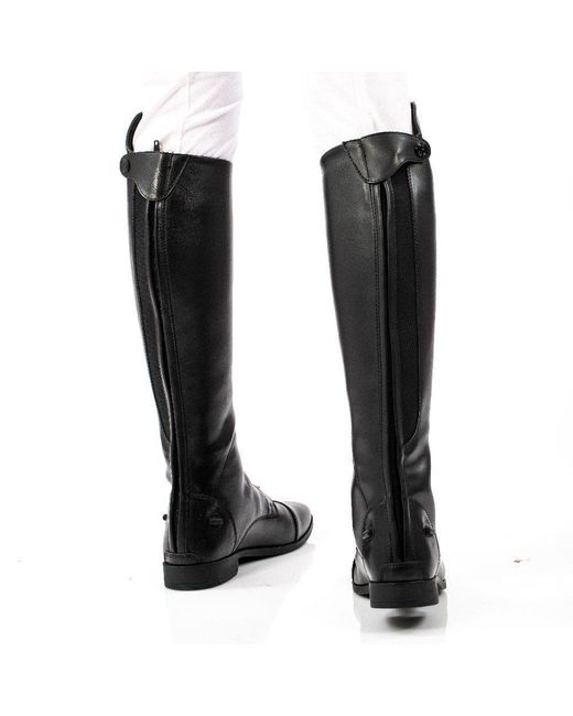 Brogini Black Albareto Long Riding Boots