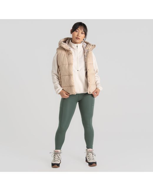 Craghoppers Natural Eilish Hooded Sleeveless Gilet