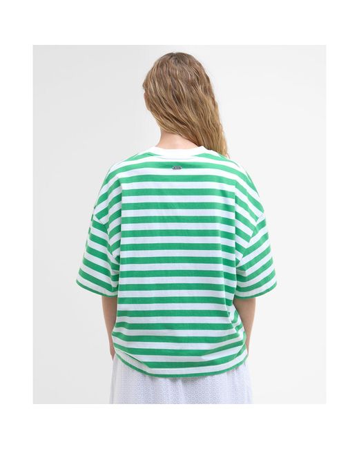 Barbour Green Abby Top