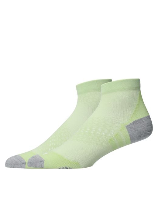 Asics Green Fuji Quarter Socks