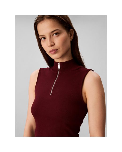 Calvin Klein Red Tank Vest