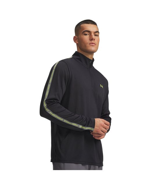 Under Armour Black Tech ½ Zip Long Sleeve for men