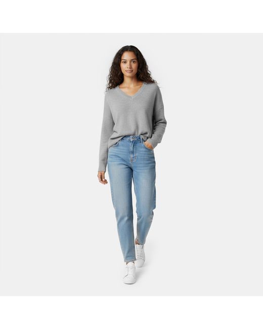 Jack Wills Gray Vintv Crew Neck Jumper