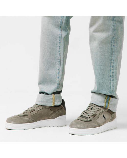 Polo Ralph Lauren Multicolor Open Master Court Trainers for men