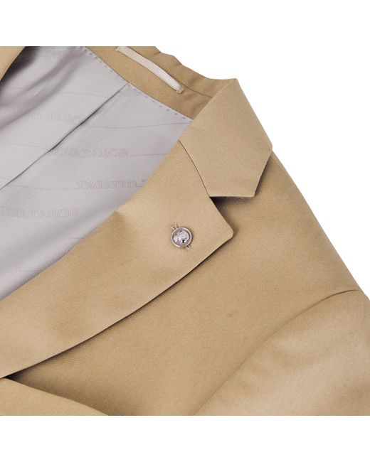 Twisted Tailor Natural Ellroy Slim Fit Jacket for men