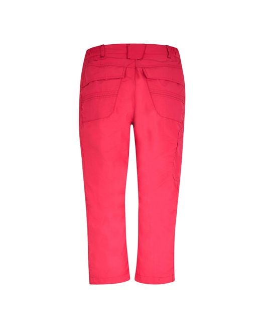 Regatta Red Chaska 3/4 Walking Trouser