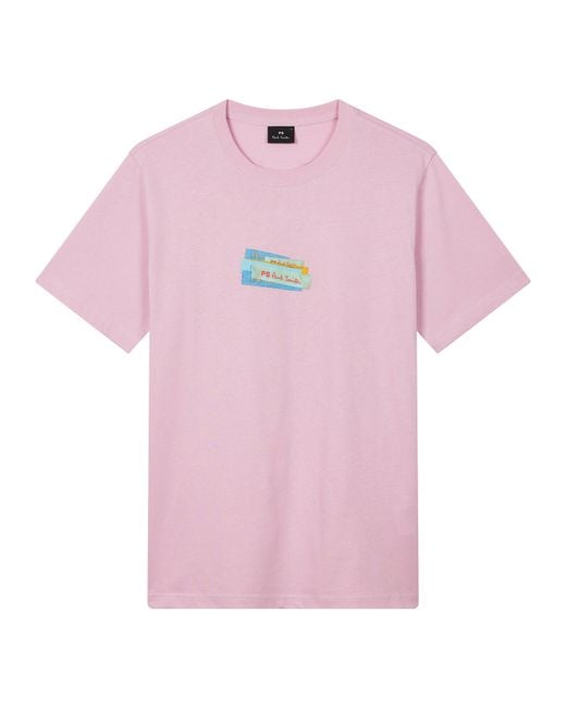 Paul Smith Red Block T-Shirt for men