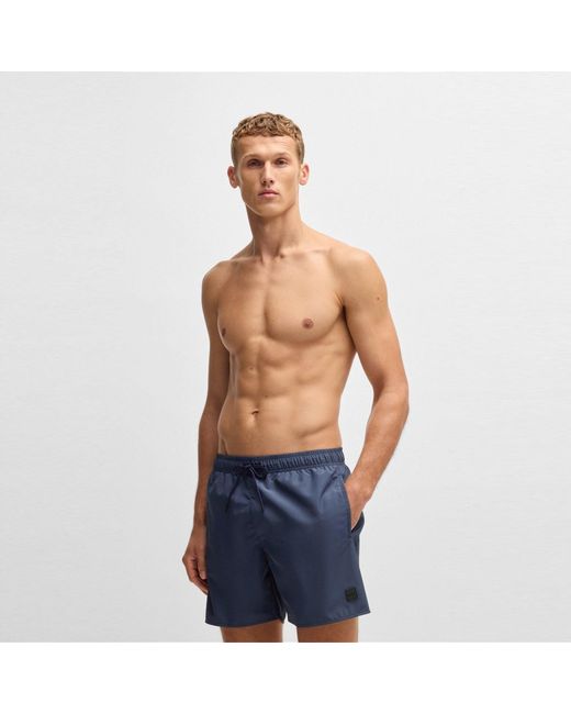 Boss Blue Quick-Drying Dive Swimshorts for men
