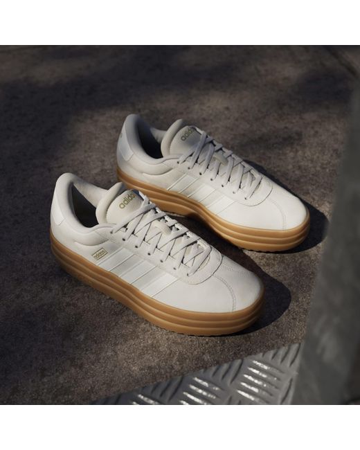 Adidas White Vl Court Bold Trainers