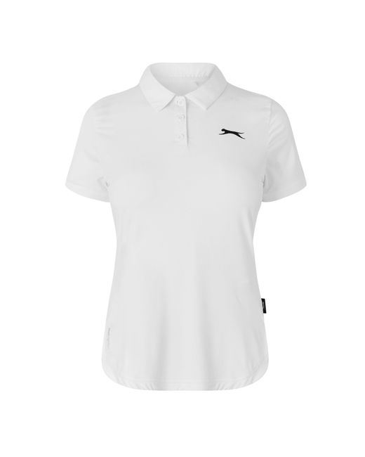 Slazenger 1881 White Court Polo Shirt