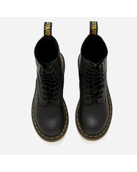 Dr. Martens Black Pascal Soft Leather Boots