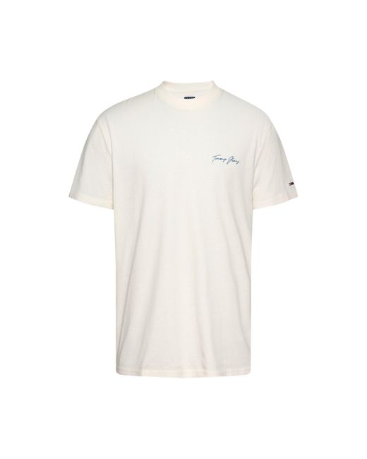Tommy Hilfiger White Tjm Signature Sailing Short Sleeve T-Shirt for men