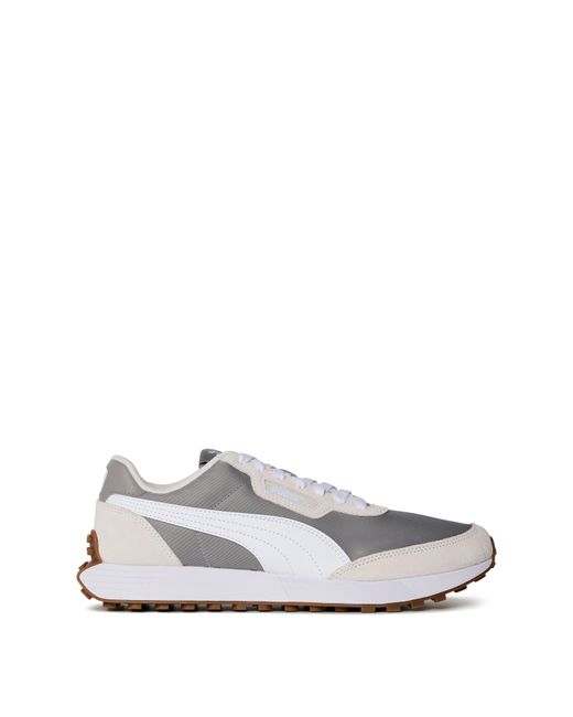 PUMA White Runtamed Lugged Classic Low-Top Trainers for men