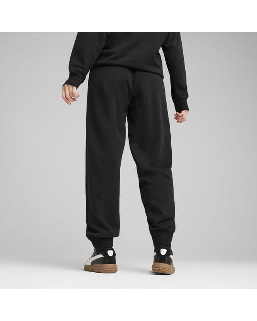 PUMA Black Ess Script Comfort Sweatpants Tr Cl Joggers