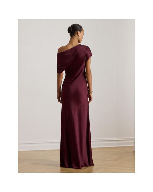 Ralph Lauren Purple Neagan Ball Gown