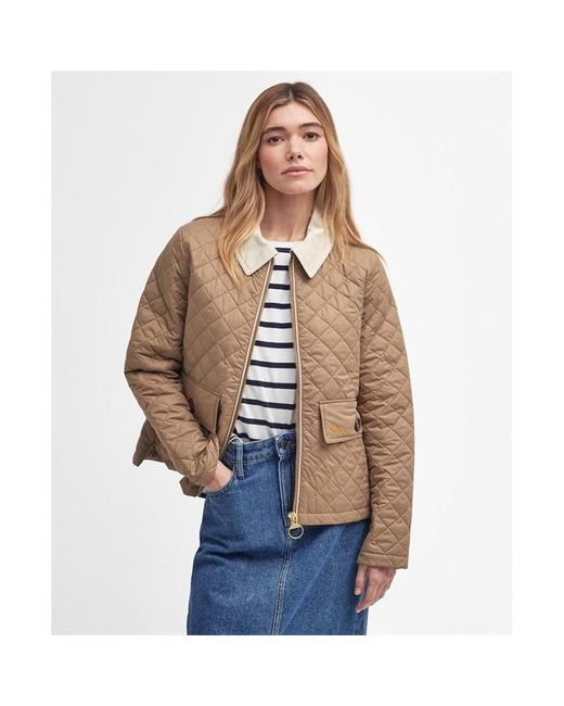 Barbour Blue Leia Quilted Jacket