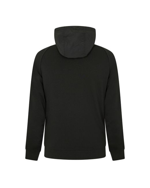 Lyle & Scott Black Hybrid Softshell Jacket for men