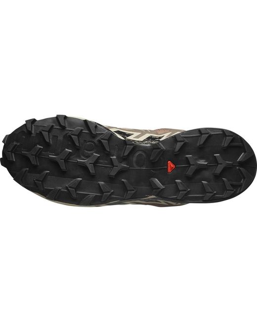 Salomon Brown Speedcross 6 Trail Running Shoes for men
